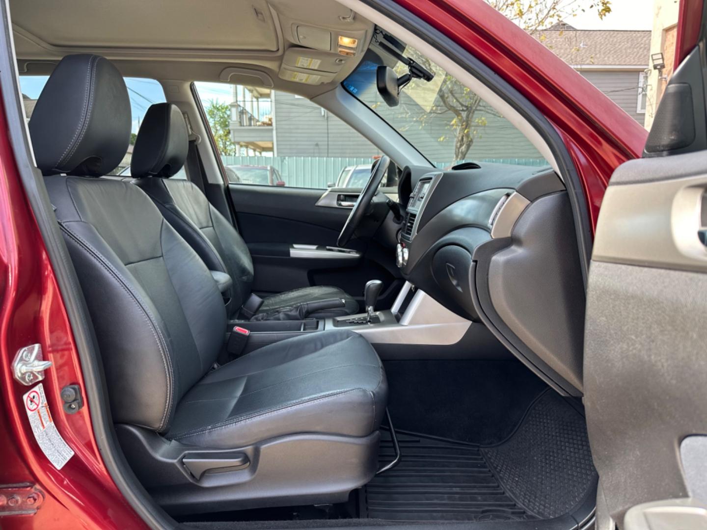 2009 Red /Black Subaru Forester X Limited (JF2SH64619H) with an 2.5 engine, Automatic transmission, located at 1501 West 15th St., Houston, 77008, (713) 869-2925, 29.797941, -95.411789 - Photo#4